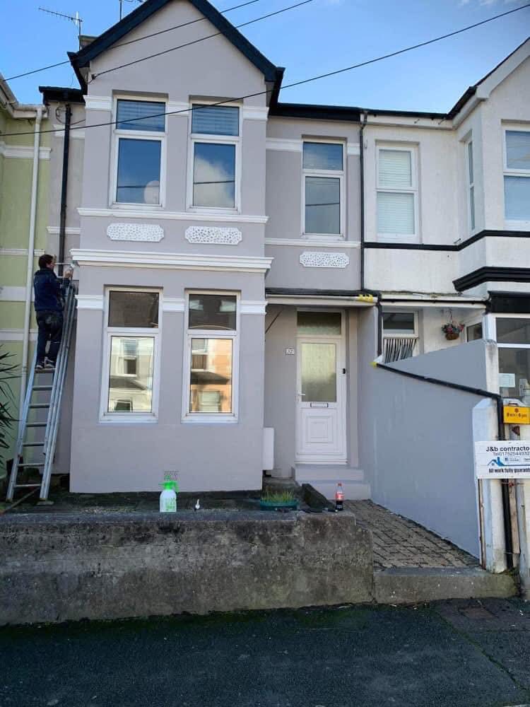 Completed roof replacement project in Plymouth