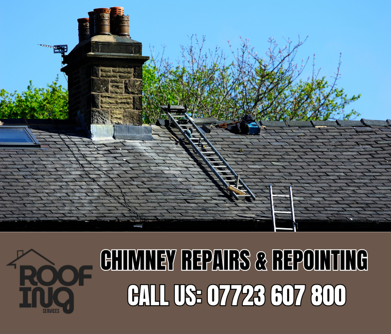 Chimney repair and repointing services in Plymouth
