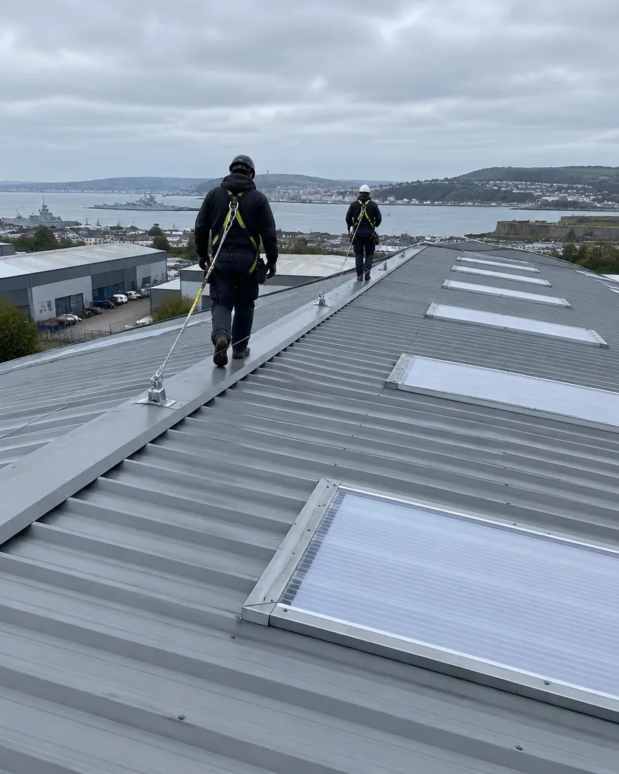 Commercial roofing in Plymouth