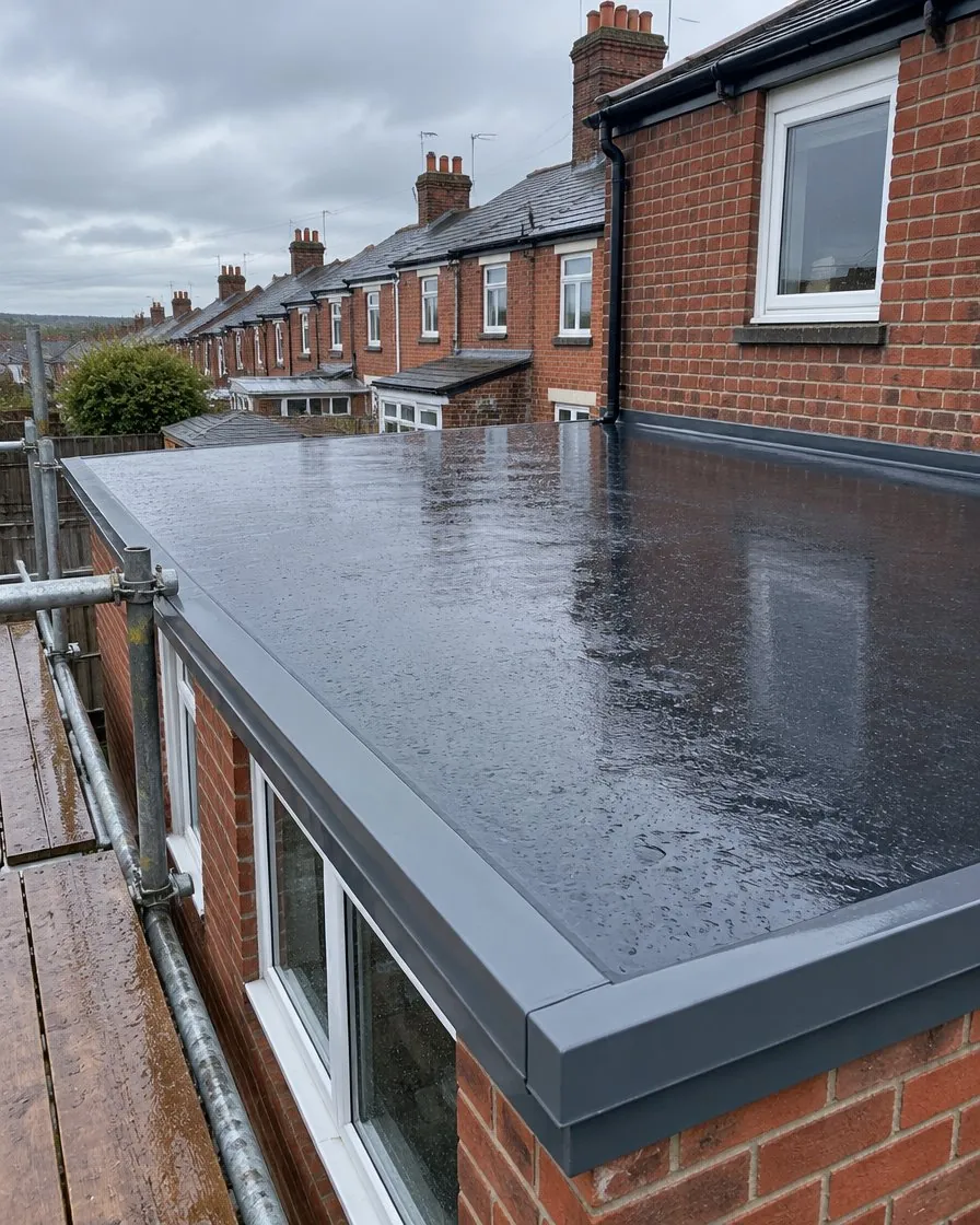 EPDM rubber roofing in Plymouth