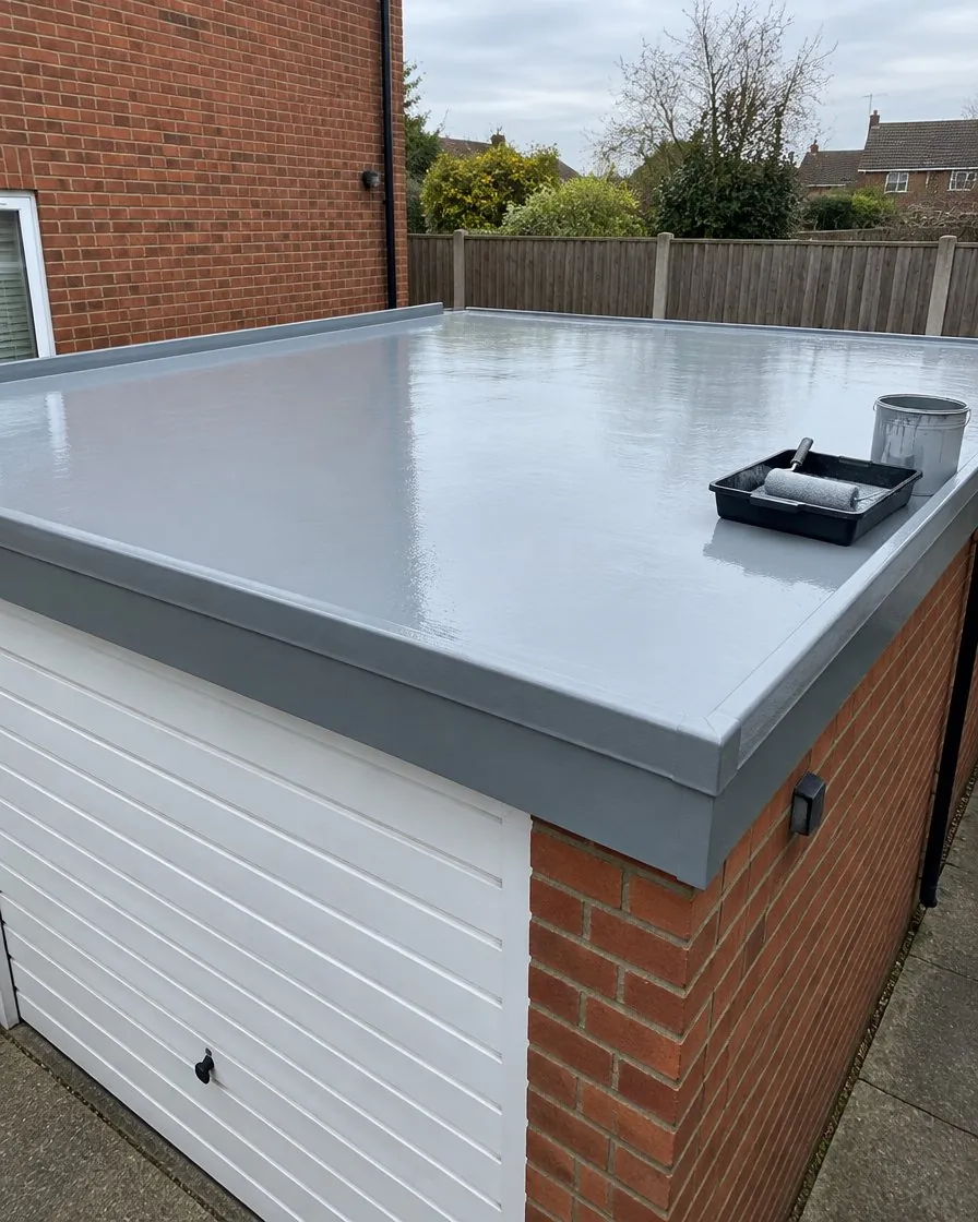 GRP fibreglass roofing in Plymouth