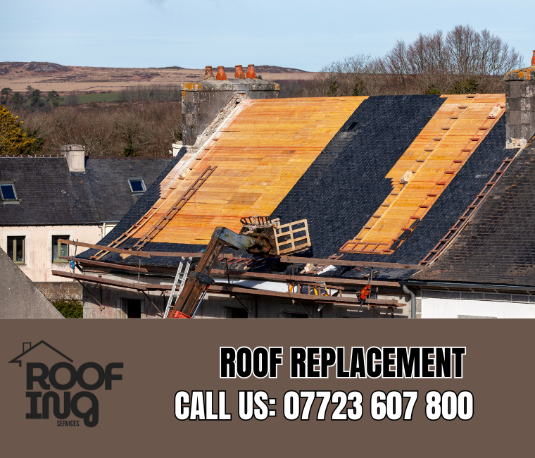 Complete roof replacement in Plymouth
